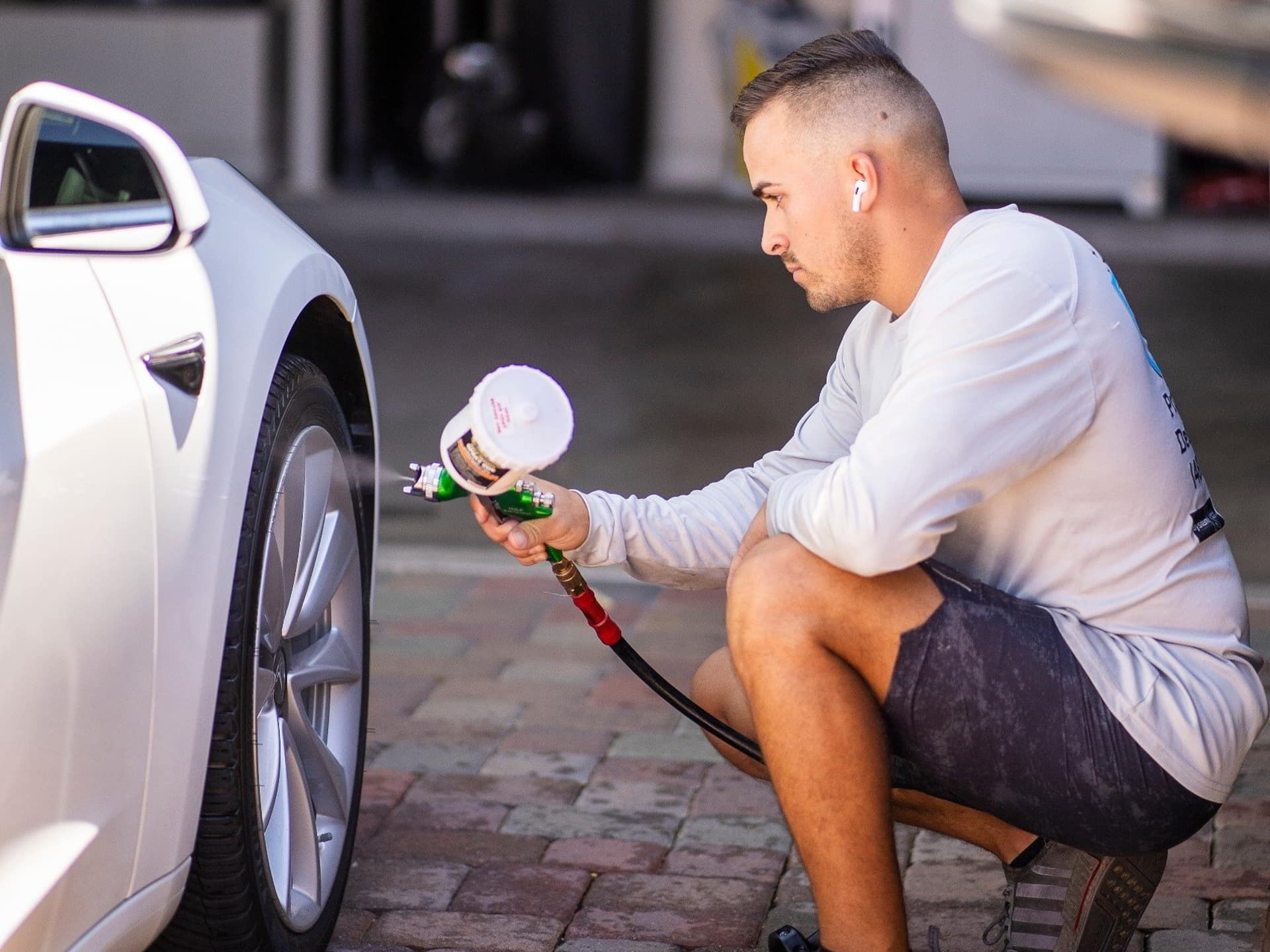 daniel's detailing auto detailing car fender mesa az