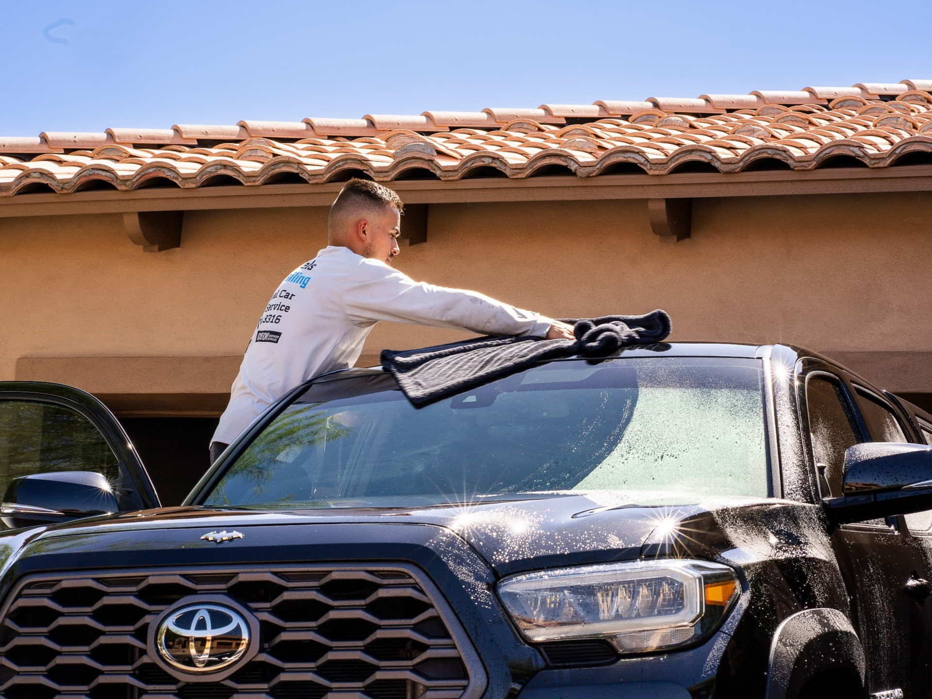 daniel's detailing auto detailing car roof flawless finish mesa az