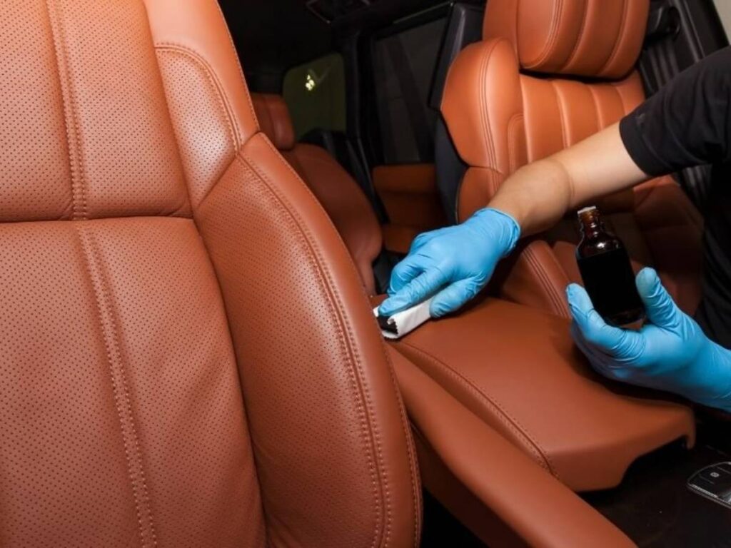 does ceramic coating work on leather