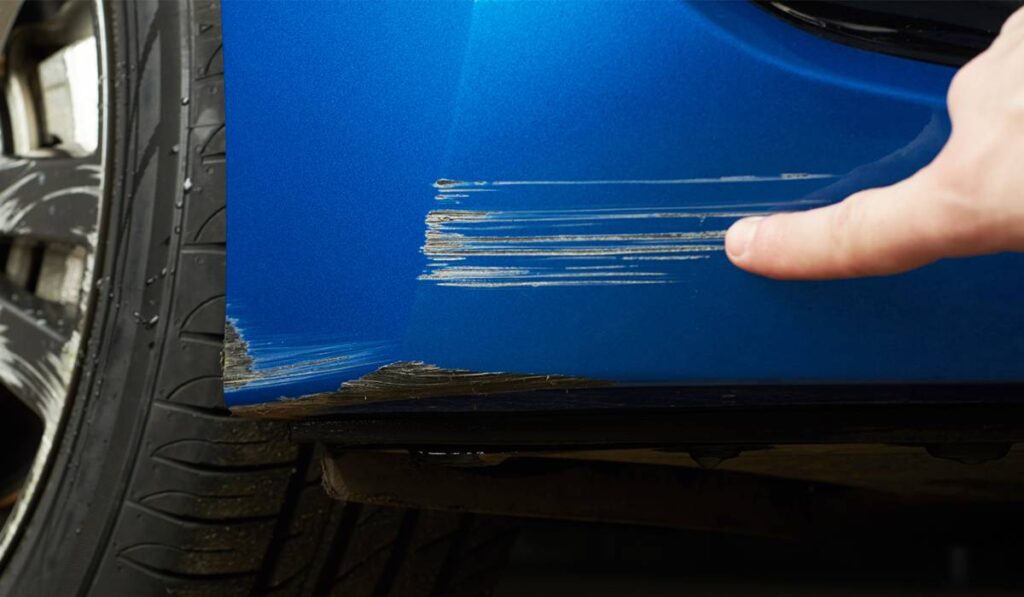 how do i repair paint scratches on my car