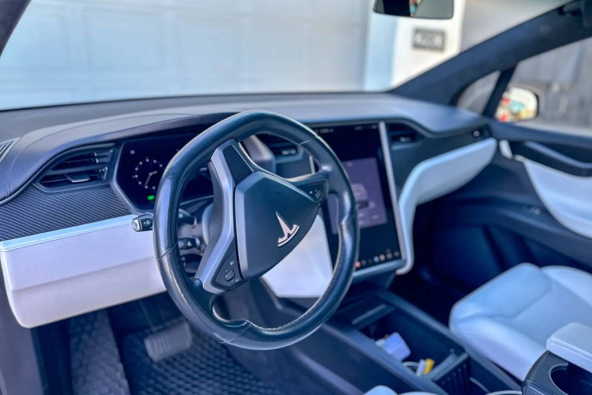 tesla interior detailing how to keep your vegan leather spotless
