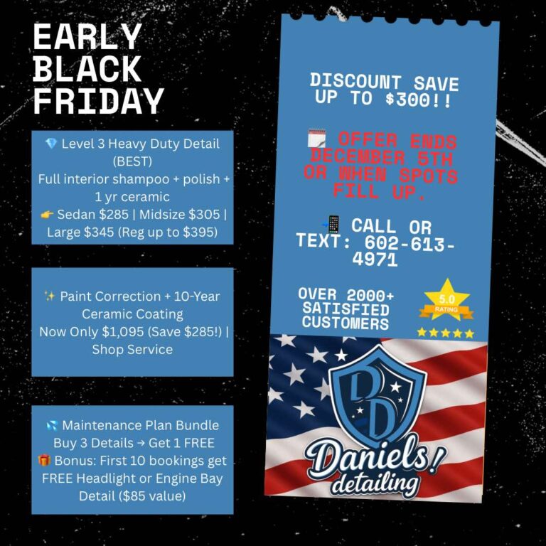 Daniel’s Black Friday Sale